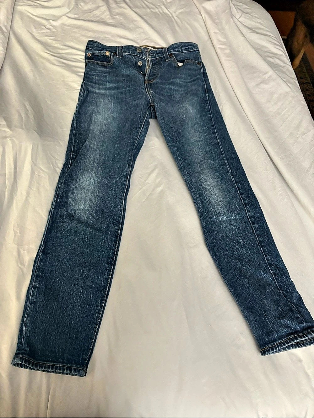 Levi's Wedge Straight Leg Jeans in Blue Waist 26